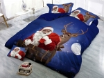 3D povlečení SANTA, 1x 140x200 cm, 1x 70x90 cm