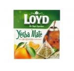 Loyd Tea pyramida Yerba Mate s mandarinkou 20 x 1,2 g