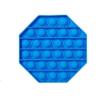 Antistresová hračka POP IT šestiúhelník modrý 1 ks