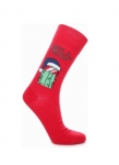 Aura.Via pánské vánoční ponožky červené s kaktusem, vel. 39-42 a 43-46  1 pár