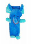CarComfort Potah bezpečnostního pásu slon modro-tyrkysový 1 ks