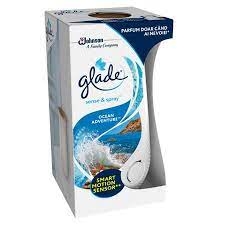 GLADE sense & sprej strojek + baterie + náplň Oceánské dobrodružství 18 ml