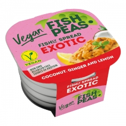 Fish Peas Exotic Veganská pomazánka s hrachovou bílkovinou 125 g