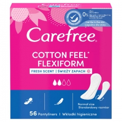 Carefree Flexiform slipové vložky 56ks