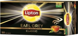 Lipton Earl Grey černý čaj 50 x 1,5 g