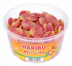 Haribo Pfirsiche želé bonbony broskve 1350 g