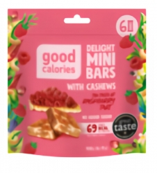 good calories Mini kostky malinový dort 6x17 g