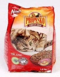 Propesko Cat hovězí + zelenina 1,8 kg