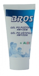 Bros gel po poštípání hmyzem s aloe vera 40 ml