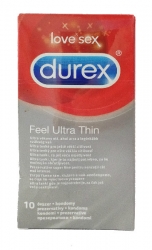 Durex Feel Ultra Thin super tenké 10ks EXP 10/2022 