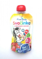 Hamánek SVAČINKA 100% ovoce s červeným ovocem 120g