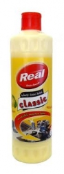 Real tekutý čistící krém classic lemon 600ml