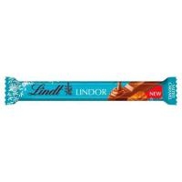 Lindt Lindor mléčná čokoládová tyčinka se slaným karamelem 38g