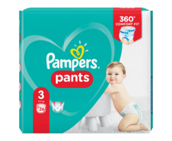 Pampers kalhotkové plenky Carry Pack S3 25 ks