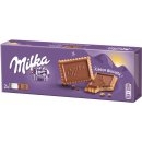 Milka Choco Biscuit máslové sušenky s tabulkou mléčné čokolády z alpského mléka 150 g