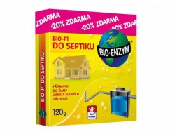 Bio Enzym BIO P1 do septiku 100 + 20 g