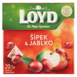 Loyd Tea pyramida Šípek a jablko 20 x 2,2 g