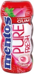 Mentos Gum pure fresh fruit strawberry 6 x 30 g