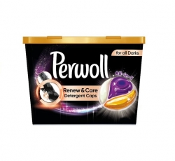 Perwoll Renew  Caps Black kapsle na praní 21 ks