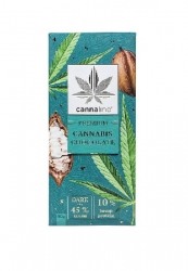 Cannaline Premium konopná hořká čokoláda 45% 80 g